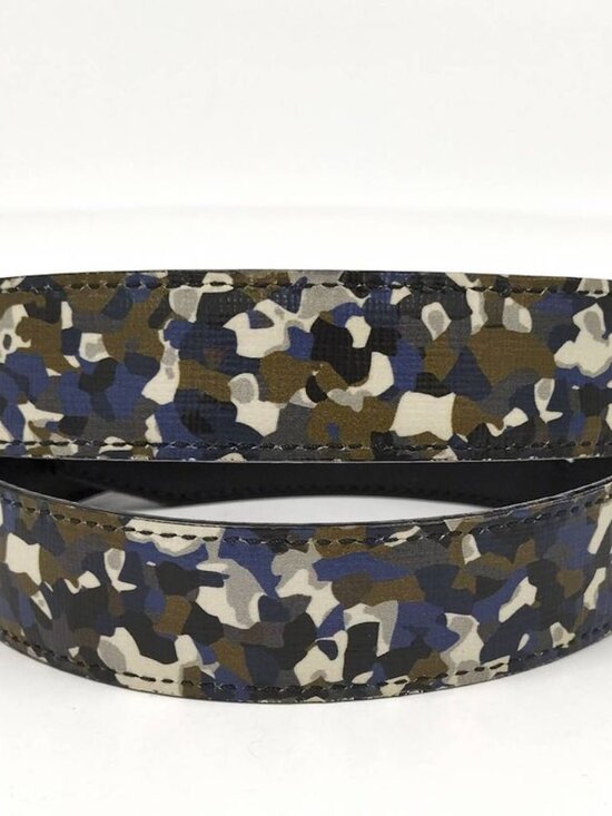Fendi Belt Monster Star Bugs Eye Leather Multicolor Black main image 7